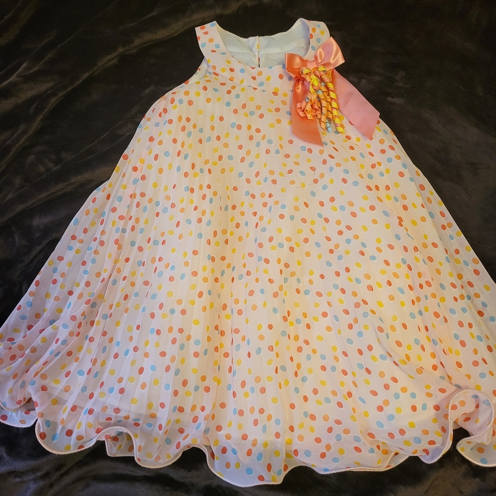 Polka Dot Girls Dress